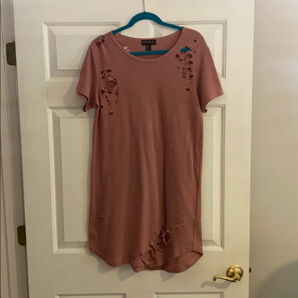 Forever 21 Destroyed Dress